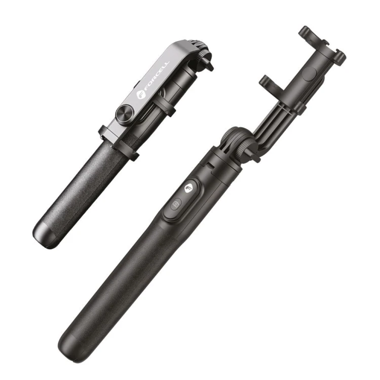Selfie stick Forcell F-Grip S150XL tripod z pilotem bezprzewodowym czarny 0INT