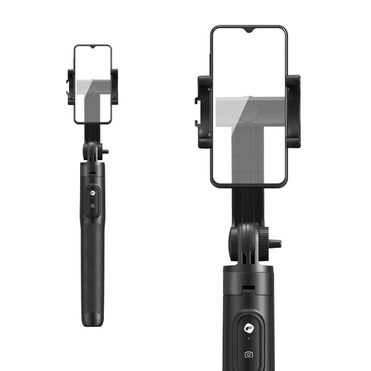 Selfie stick Forcell F-Grip S150XL tripod z pilotem bezprzewodowym czarny 0INT