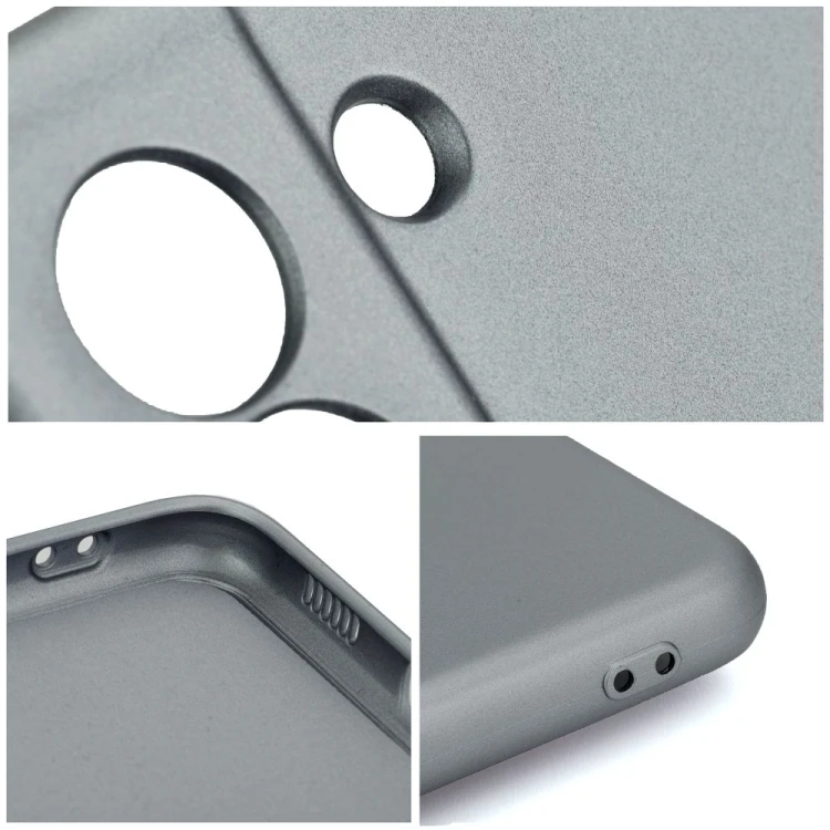 Etui Metallic szare