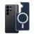 Etui Clear Fusion Mag Cover zgodne z MagSafe granatowe