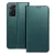 Etui z klapką na Samsung A57 5G Smart Magneto ciemnozielone