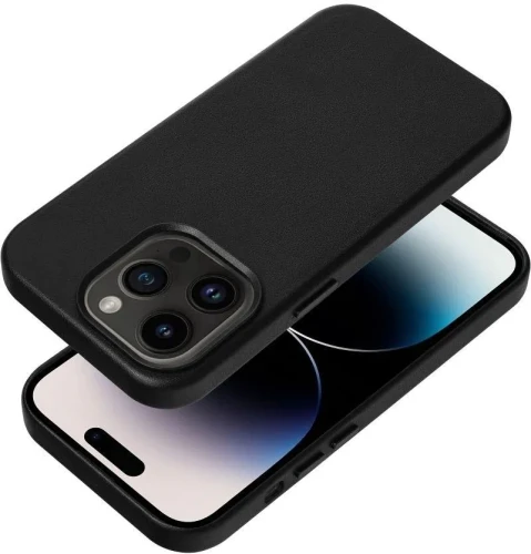 Etui Plecki LEATHER MAG COVER do SAMSUNG S25 czarne