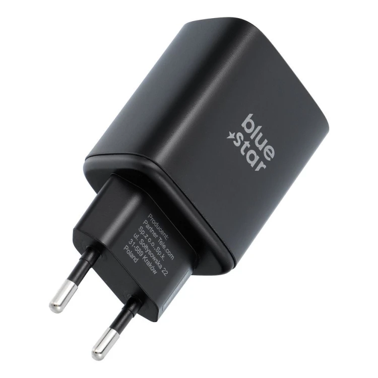 Ładowarka sieciowa do telefonu Blue Star USB C AVS SFC2.0 3A 60W TFB-SFC-60W