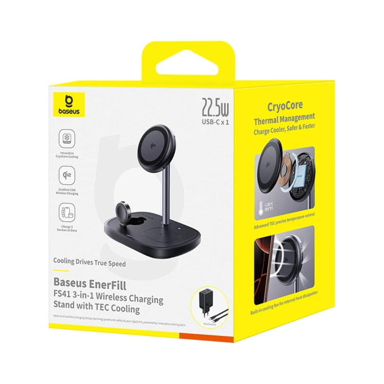 Baseus EnerFill FS41 3w1 TEC 45W Black