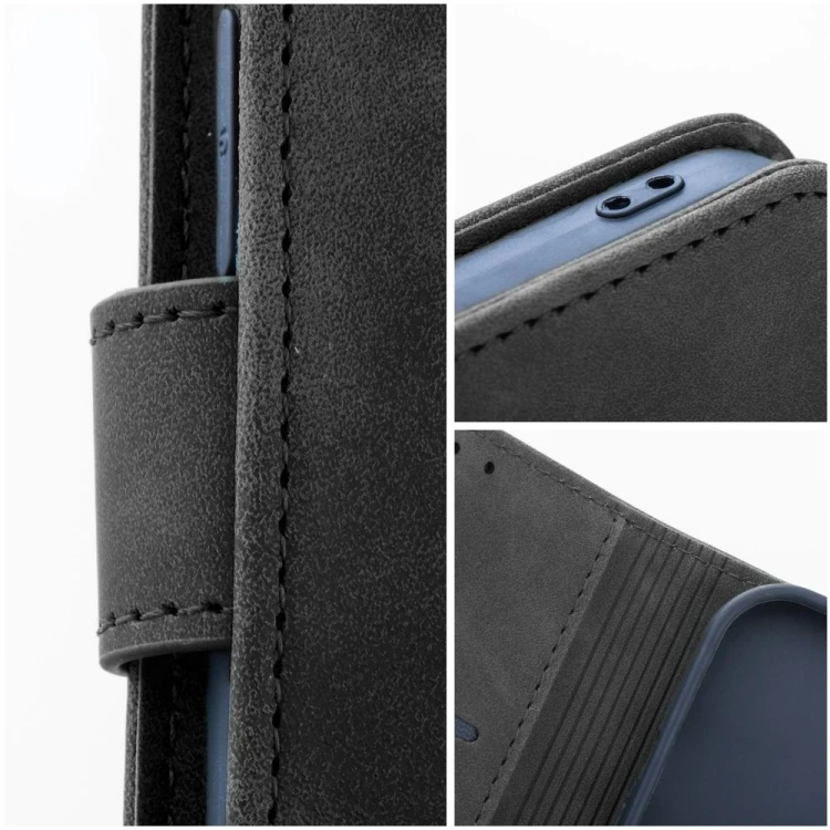 Etui z klapką na Samsung S26 FE Tender Book czarne