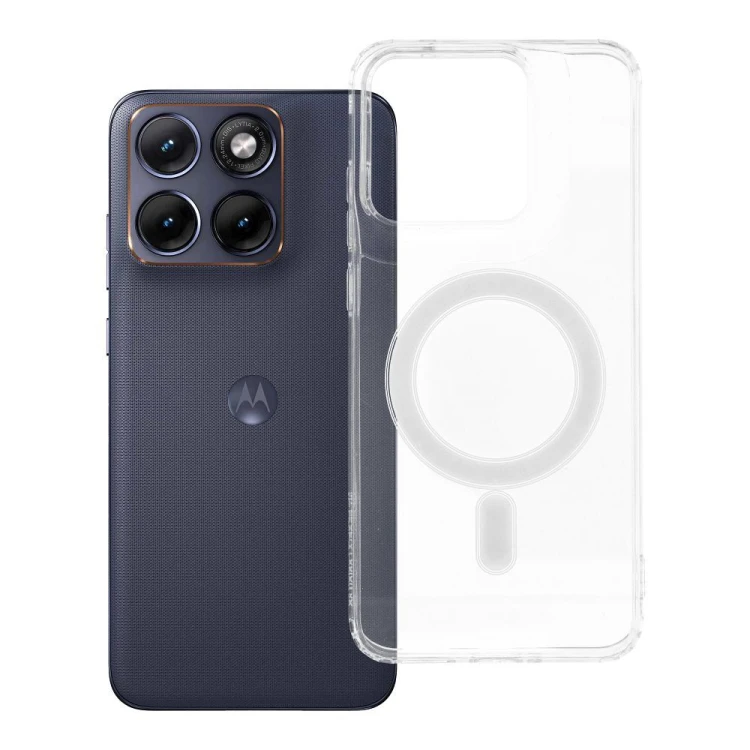 Etui na Motorola Edge 70 Fusion Clear Mag Cover (MID) zgodne z MagSafe transparentne