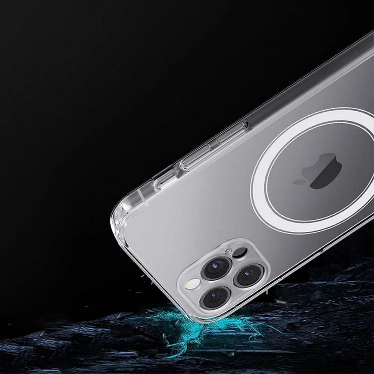 Etui na Samsung S26 FE / S25 FE Clear Mag Cover (MID) zgodne z MagSafe transparentne