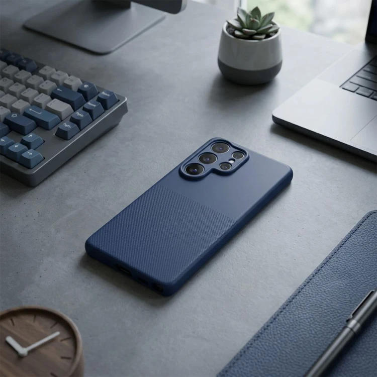 Etui na Motorola Edge 70 Pro 5G Easy Dual niebieskie