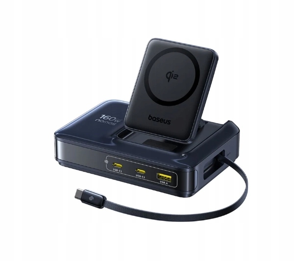 Baseus ładowarka N21H GaN 160W USB-C PD PPS