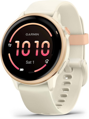 Garmin vivoactive 6 42mm Bone/Pink Dawn