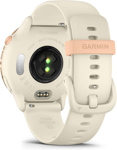 Garmin vivoactive 6 42mm Bone/Pink Dawn