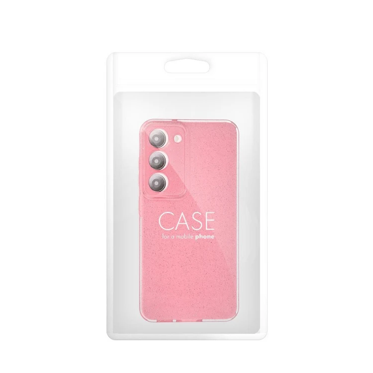 Etui na Samsung S25 Clear Case 2 mm Blink różowe