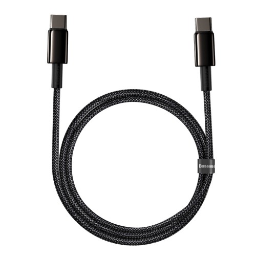 Baseus Tungsten Gold kabel USB-C - USB-C 100W 1m Black