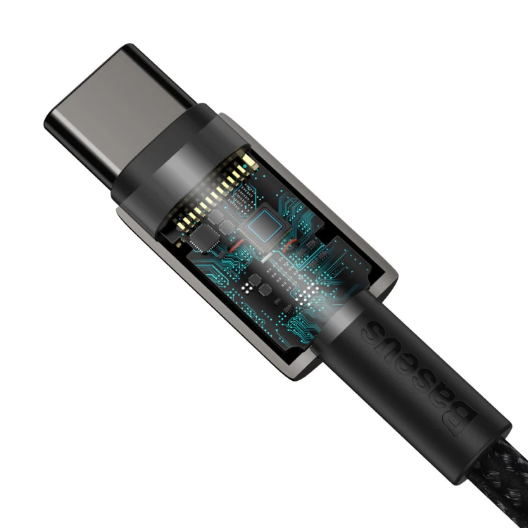 Baseus Tungsten Gold kabel USB-C - USB-C 100W 1m Black