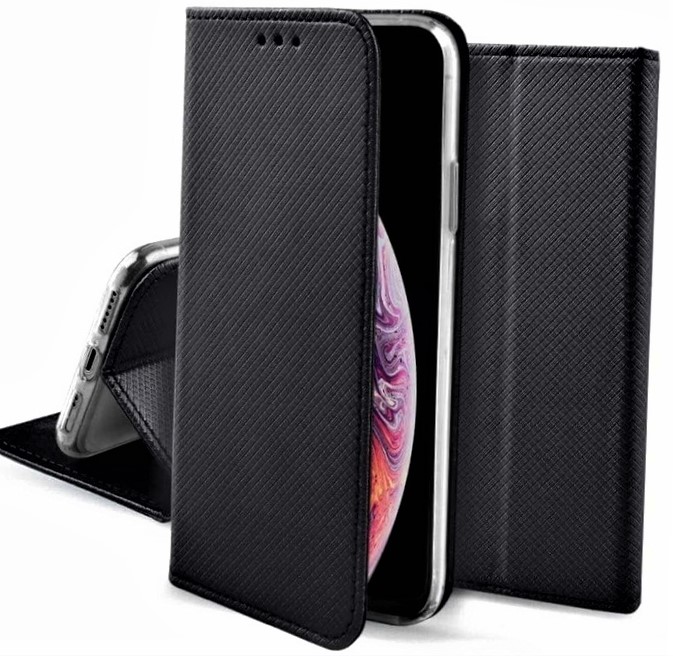 Etui z klapką Magnet do Xiaomi , Redmi 15 5G czarny
