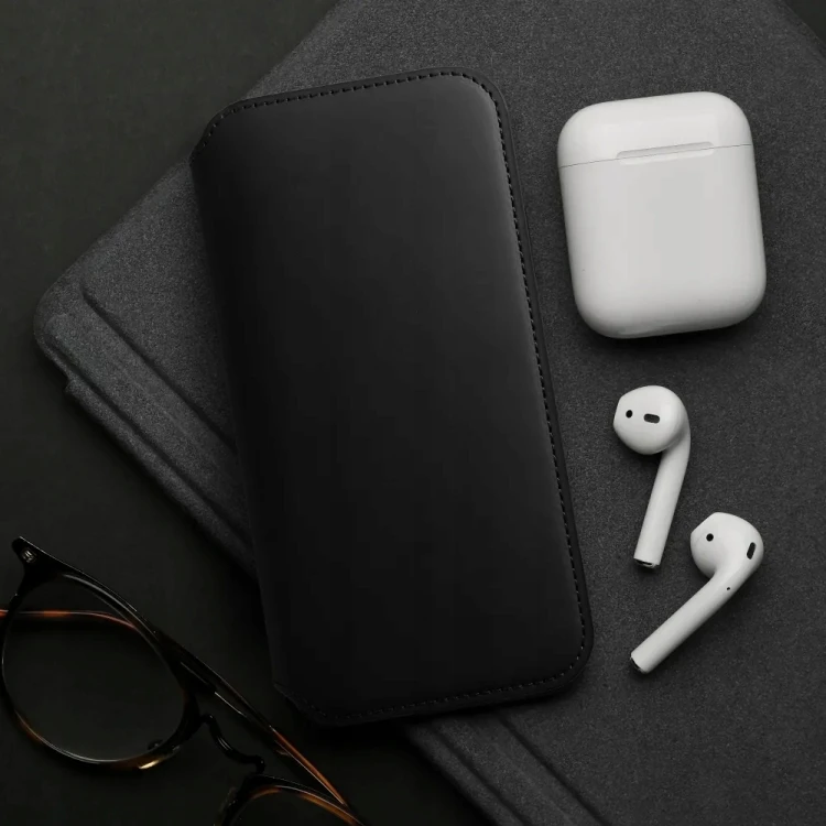 Etui z klapką / Kabura DUAL POCKET Book do Samsung Galaxy S25 czarny