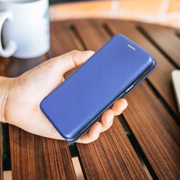 Etui z klapką Partner Tele do Samsung Galaxy S25 niebieski