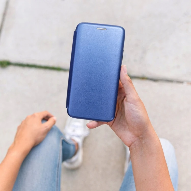 Etui z klapką Partner Tele do Samsung Galaxy S25 niebieski