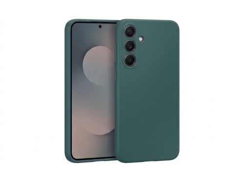 Futerał MATT do SAMSUNG S25 FE ciemnozielony