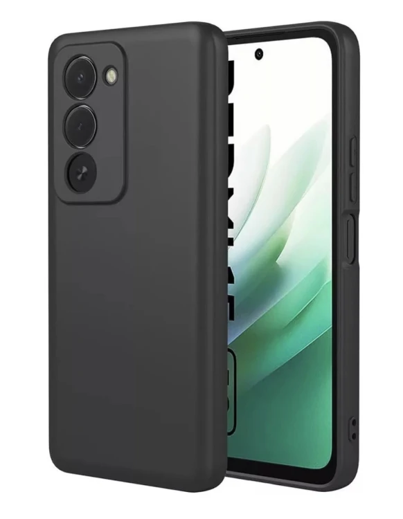 Nakładka Matt TPU do Xiaomi Redmi 15 4G EU / 15 5G EU czarna