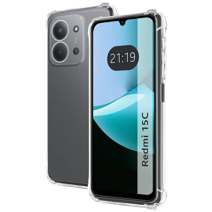 Nakładka Anti Shock 1,5 mm do Xiaomi Redmi 15C / 15C 5G transparentna