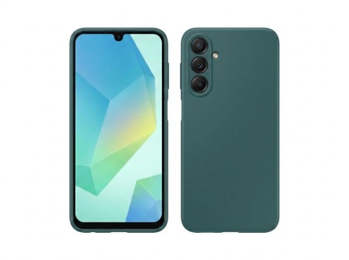 Futerał do Samsung A26 5G Matt ciemnozielony
